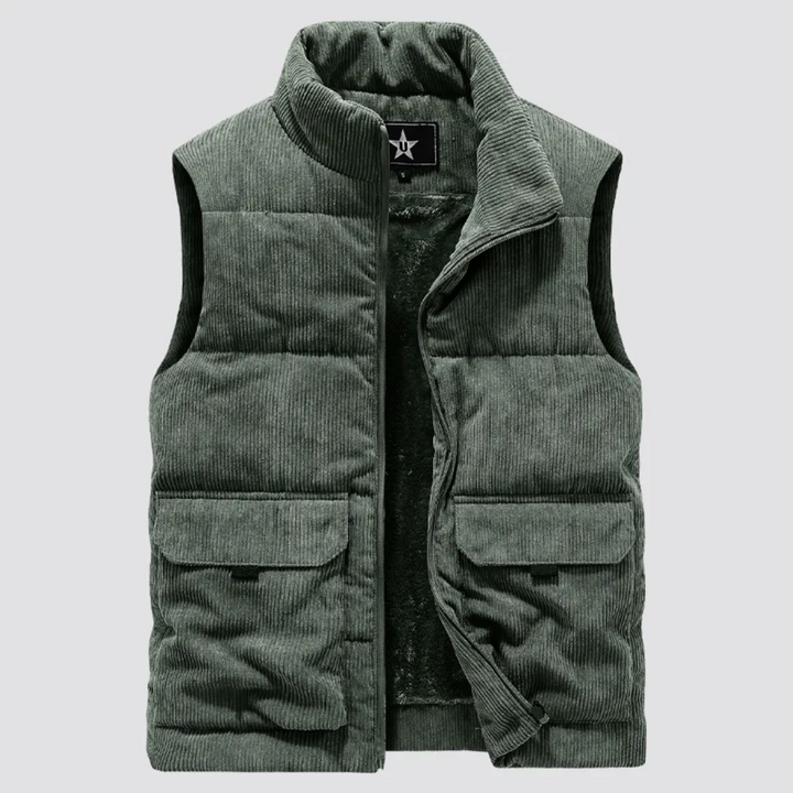 Robuste Herrenweste Cordura Isoliert - IdealeKleiden