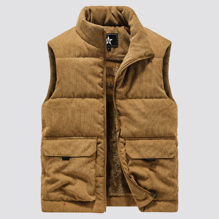 Herren Cordweste Modern Schnitt