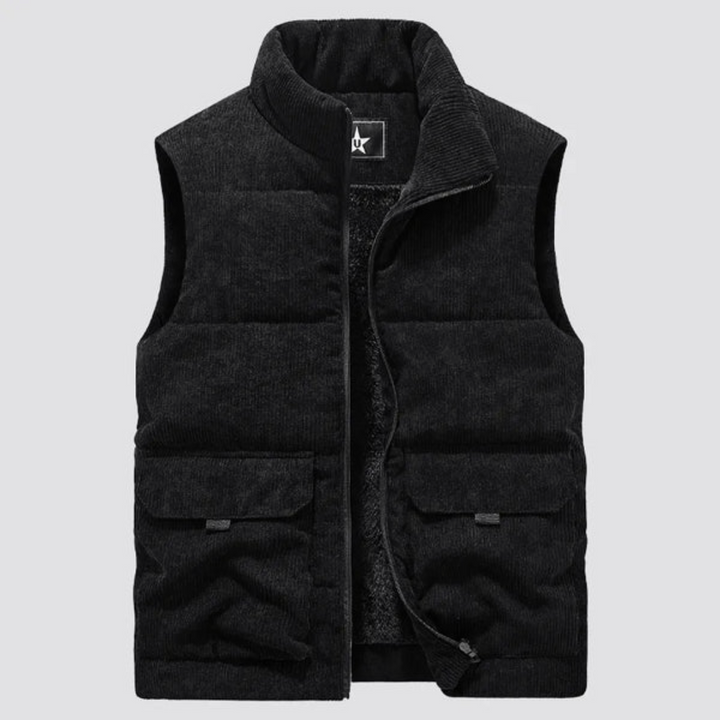 Robuste Herrenweste Cordura Isoliert
