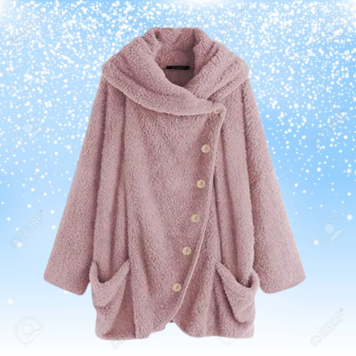 Weiche Plüschweste Damenjacke