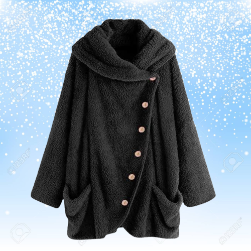 Weiche Plüschweste Damenjacke