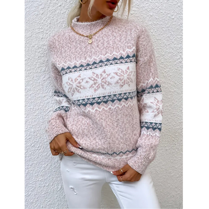 Elegante Winterpullover Langarm Damen
