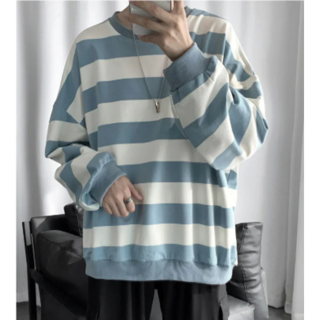 Großer Winterpullover Rundhals Herren