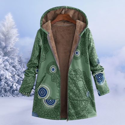 Elegante Damenjacke Blumenmuster