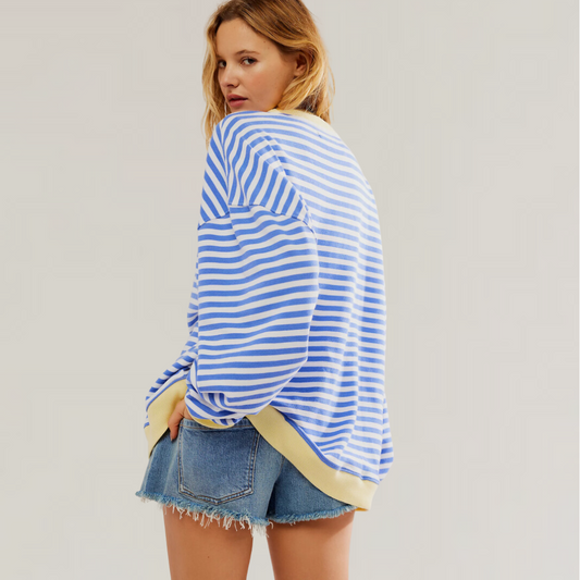 Weiches Kaschmir-Pullover mit Rippstrick - IdealeKleiden