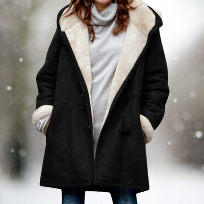 Warmes Winterjacke Damen Futterjacke - IdealeKleiden