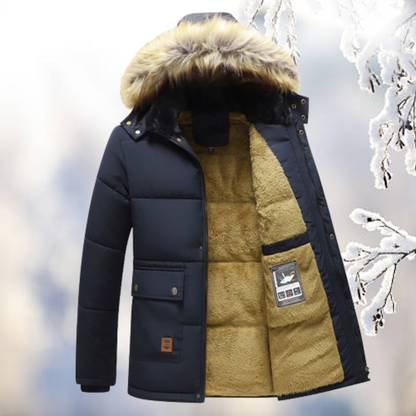 Praktische Damenparka Warme Winterjacke
