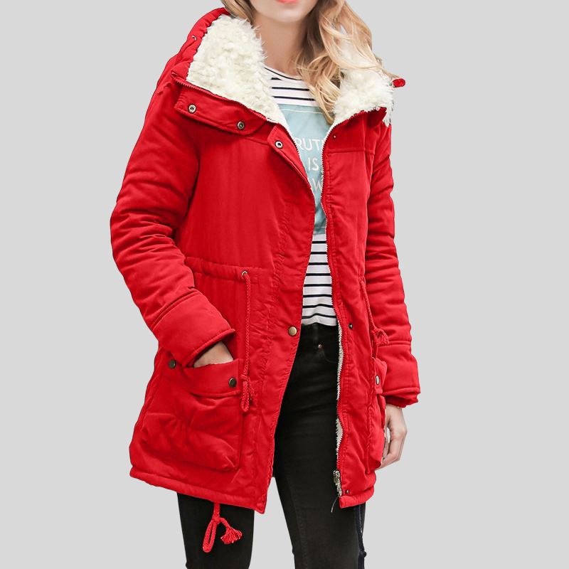 Winter-Parka Damen - Gefüttert Warm Isoliert