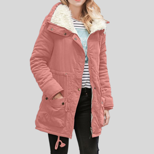 Winter-Parka Damen - Gefüttert Warm Isoliert - IdealeKleiden