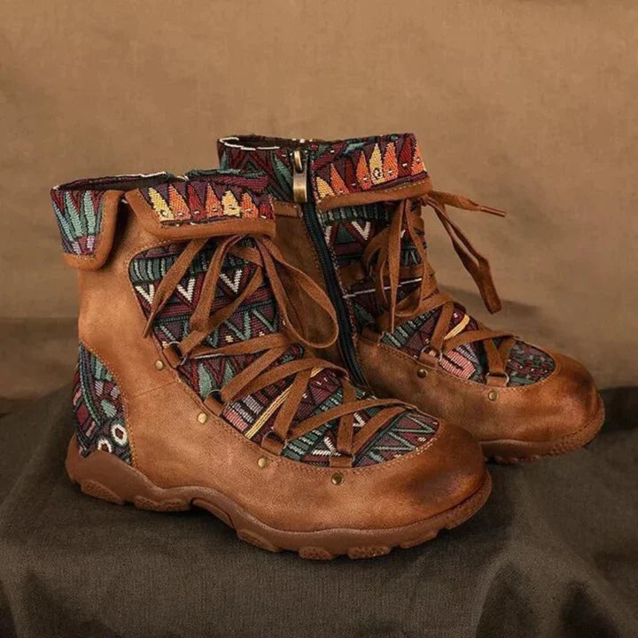 Boho-Chic Stiefel Frauen
