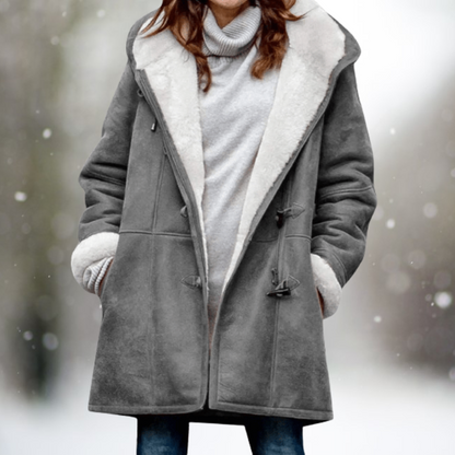 Warmes Winterjacke Damen Futterjacke