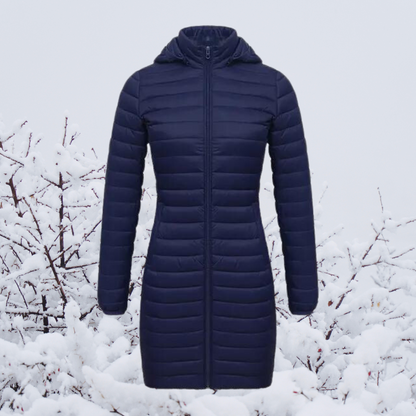 Langer Damen Wintermantel Warm & Elegant
