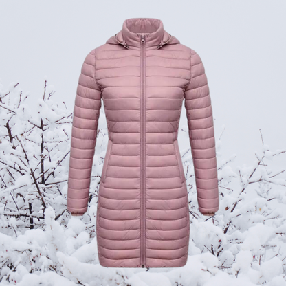 Langer Damen Wintermantel Warm & Elegant