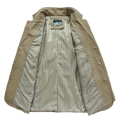 Modischer Leichter Blazer Casual Style - IdealeKleiden