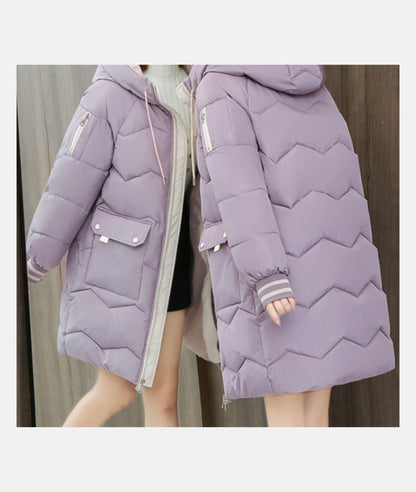 Elegante Winterjacke Damen Moderner Schnitt
