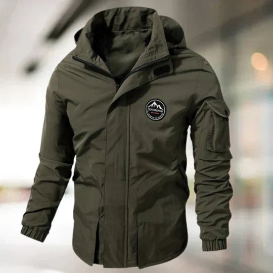 Praktische Militärjacke Winddicht Cargo Style
