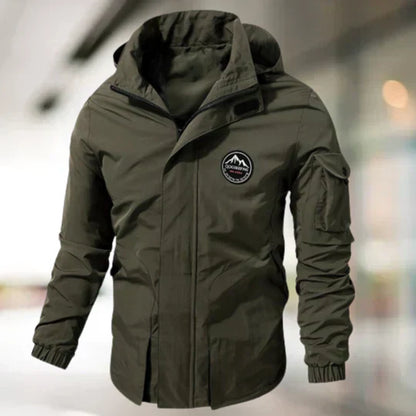 Praktische Militärjacke Winddicht Cargo Style