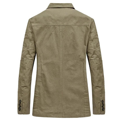 Herren Blazer Jacke Modern 3-Knopf Stil - IdealeKleiden