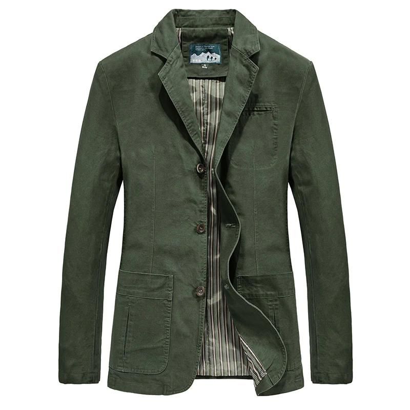 Herren Blazer Jacke Modern 3-Knopf Stil