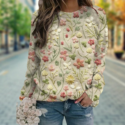 Modische Damen Pullover Frühling