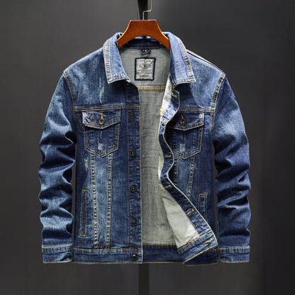 Stylische Denimjacke Reise