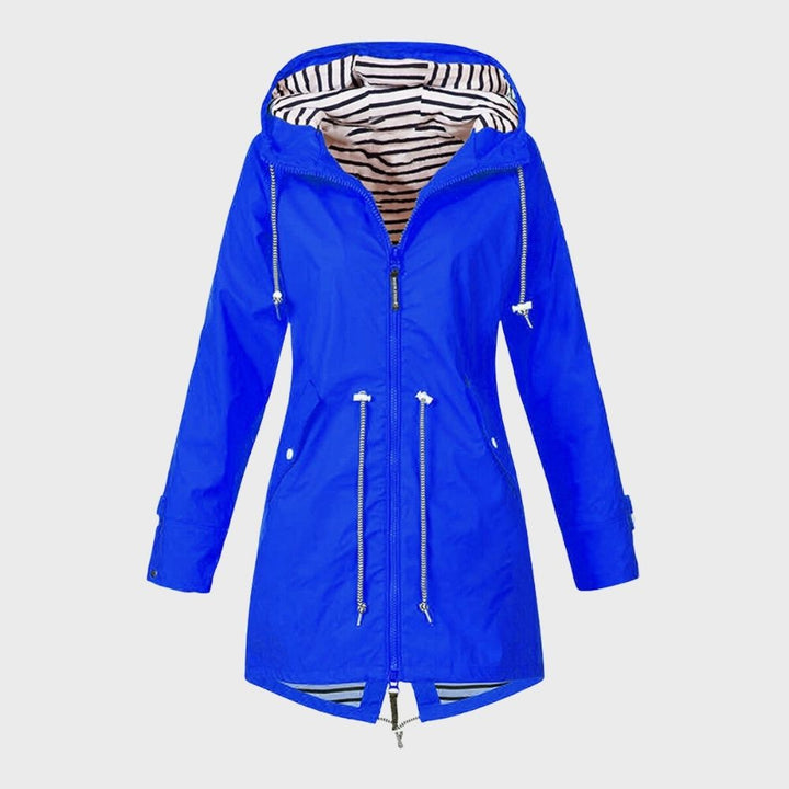 Lange Regenjacke Damen Waterproof