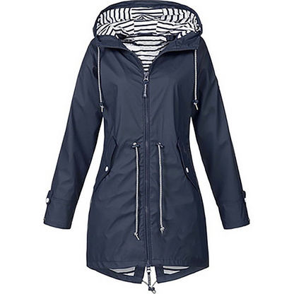 Stylischer Herbst Regenmantel Damen