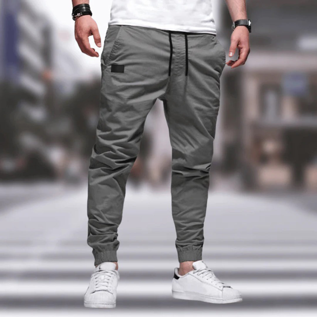 Elegante Herrenhose Bequem Modern - IdealeKleiden