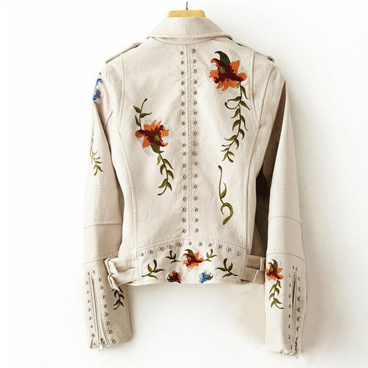 Retro Blumen Jacke Damen - IdealeKleiden