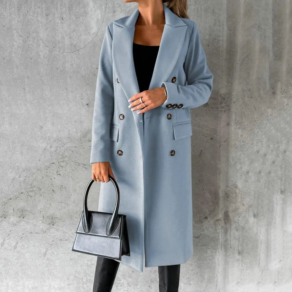 Eleganter Damen Trenchcoat Klassisch Moderner Stil