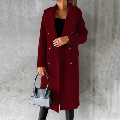 Eleganter Damen Trenchcoat Klassisch Moderner Stil