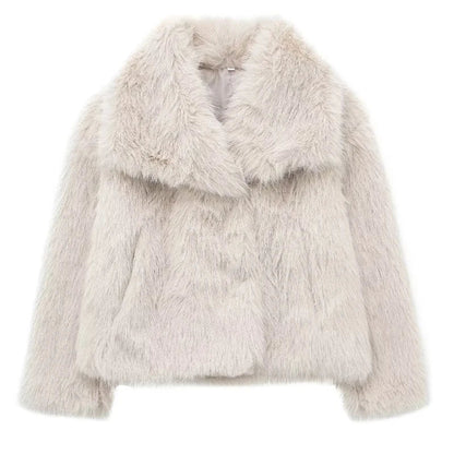 Pelzjacke Damen Elegant Luxus Design