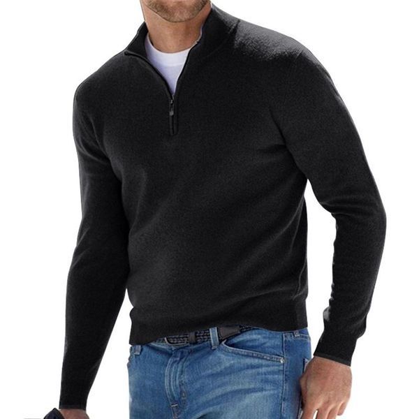 Herren Strickpullover Langarm Warm
