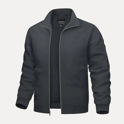 Stylische Bomberjacke Mit Stehkragen