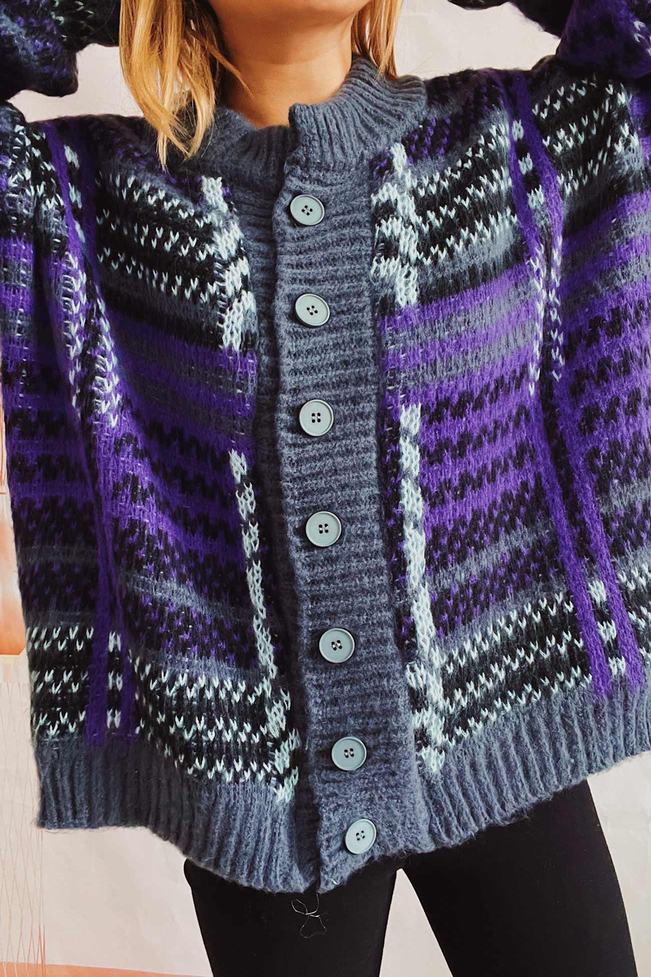 Stilvolle Strickjacke Frauen Elegant