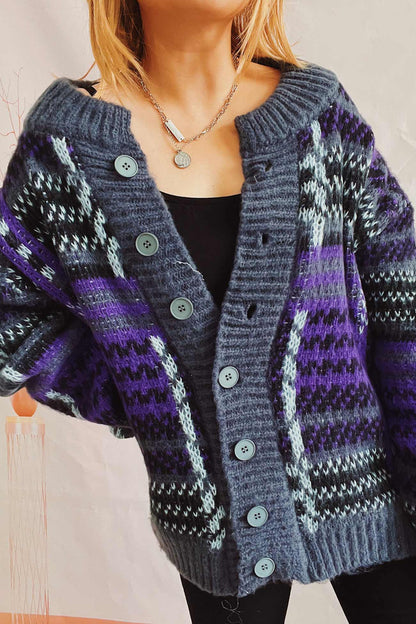 Stilvolle Strickjacke Frauen Elegant