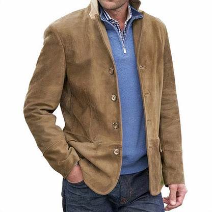 Herren Steppjacke Umlegekragen Modern Casual - IdealeKleiden