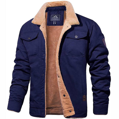 Herren Jacke Schnittig Mit Taschen Pabio