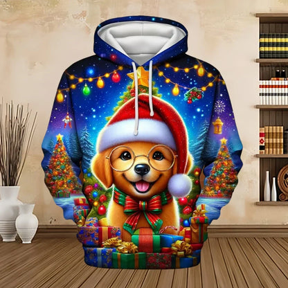 Weihnachtspullover mit Druck - Bequem & Stilvoll für Frauen und Männer