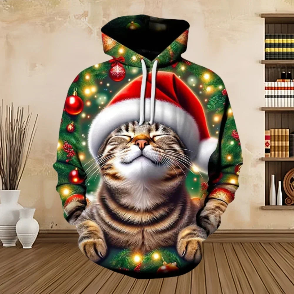 Weihnachtspullover mit Druck - Bequem & Stilvoll für Frauen und Männer