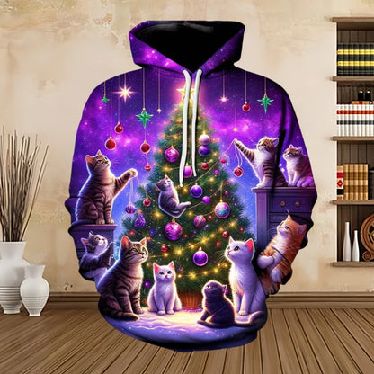 Weihnachtspullover mit Druck - Bequem & Stilvoll für Frauen und Männer