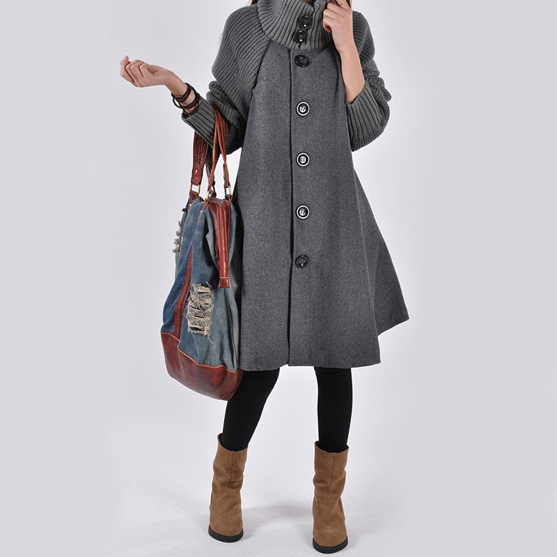 Elegante Damenjacke Lang und Vielseitig