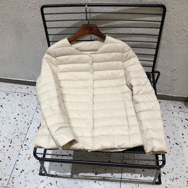 Kuschelige Damenwinterjacke Warm