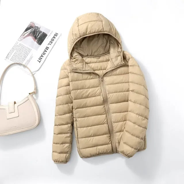Winterparka Damen Klassisch Isoliert