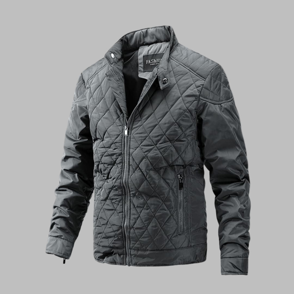 Elegante Herrenjacke Warm Isoliert