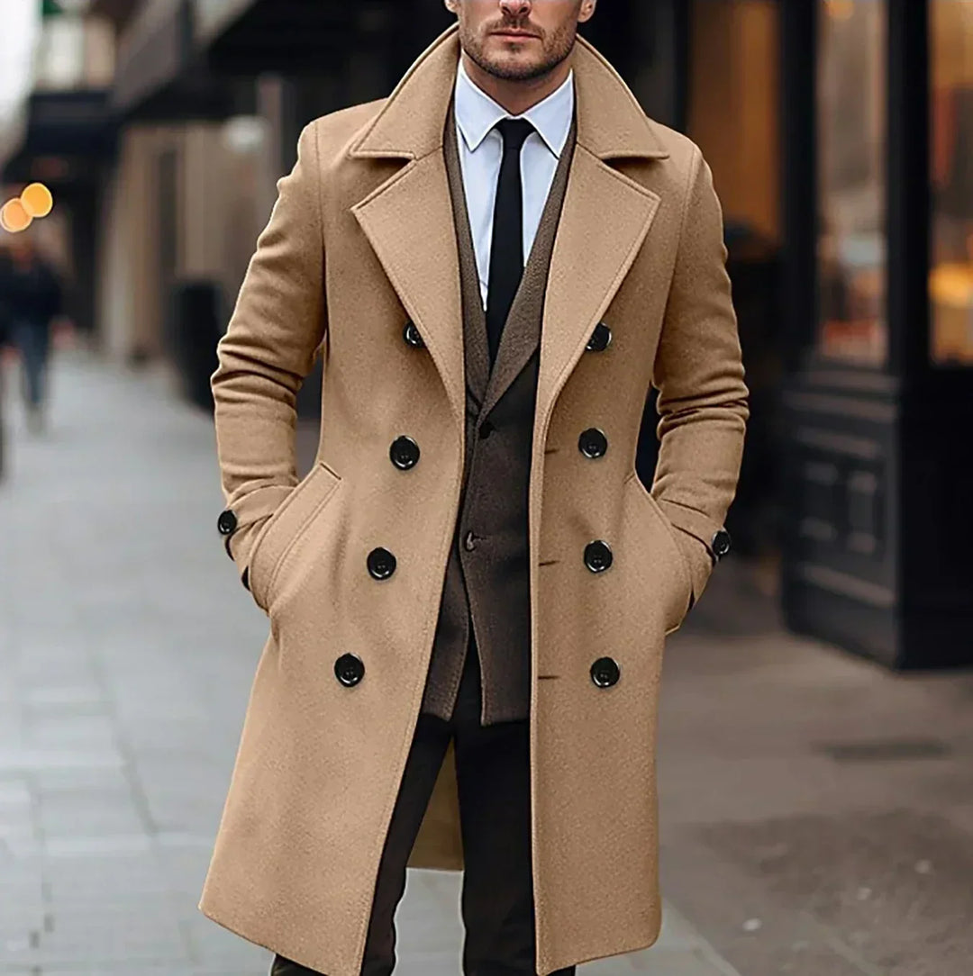 Herren Wolljacke Elegant Warm