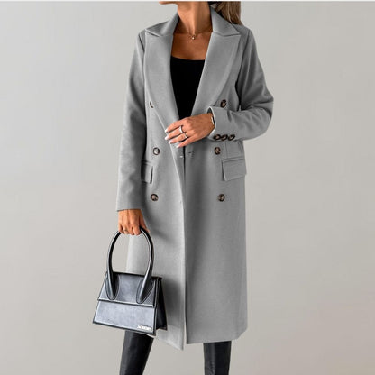 Lange Damenjacke Zwischenjackett Damenmode
