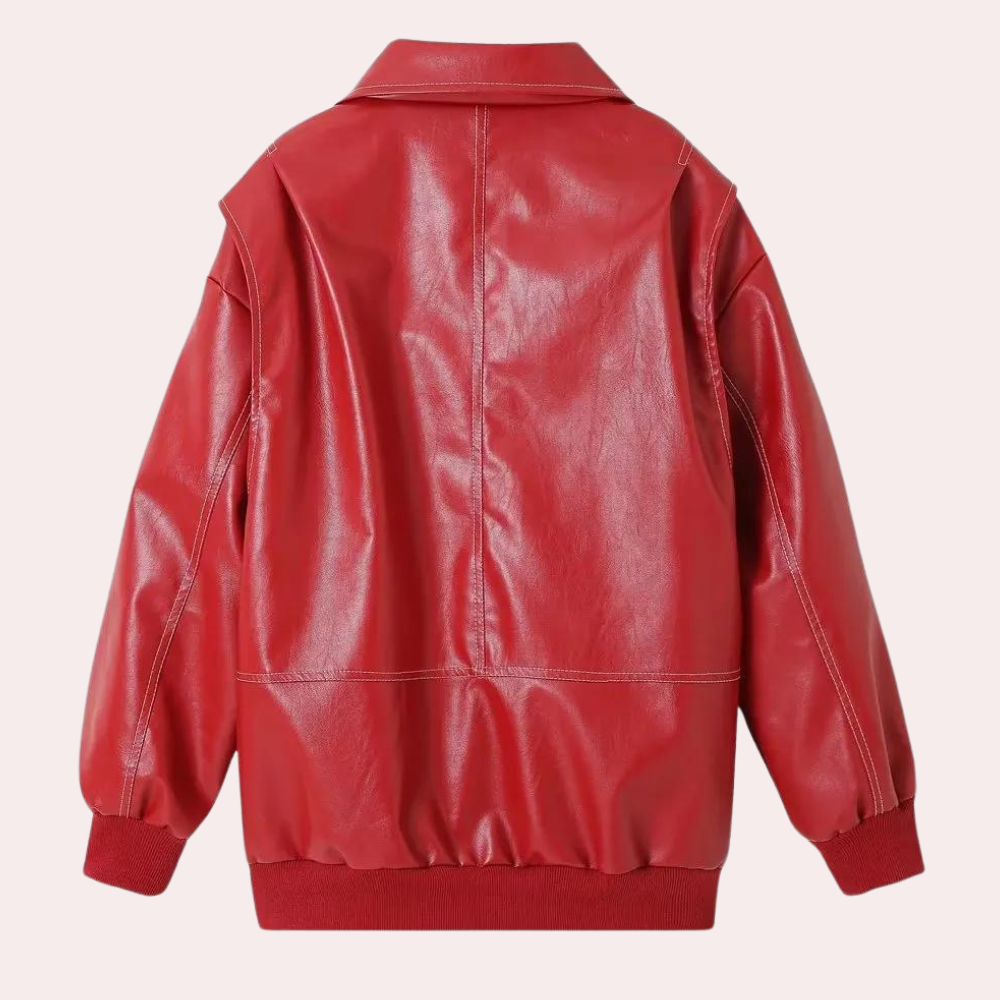 Moderne Bikerjacke Damen Trendy Sommer - IdealeKleiden