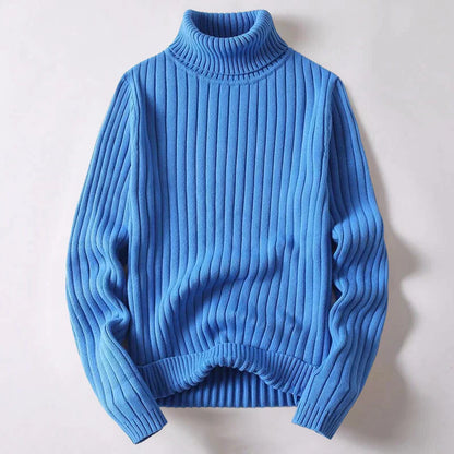 Damenschal Rollkragenpullover Merinowolle Warm - IdealeKleiden