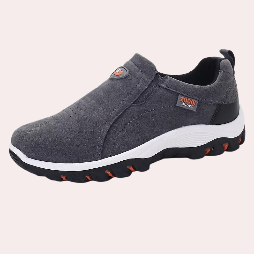 Bequeme Herren-Schuhe mit weicher Gummisohle